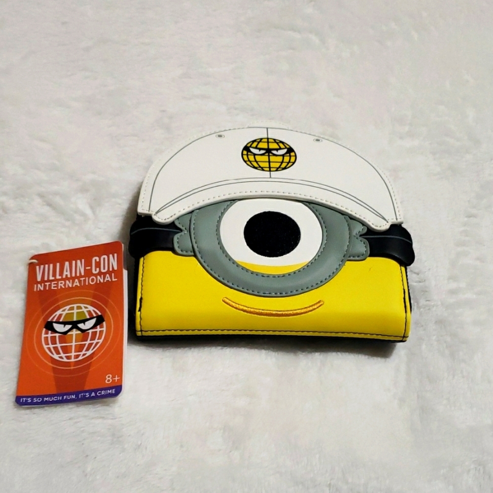 Minions‎ Wallet - Yellow, Gray and black.